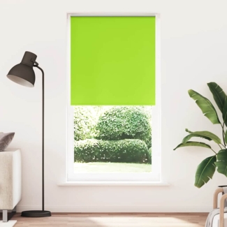 vidaXL Verdunkelungsrollo Grün 105x210cm Stoffbreite 100,7cm Polyester 4011311