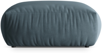 Micadoni Hocker Chris Groß 1-Sitzer Samt Pastellblau