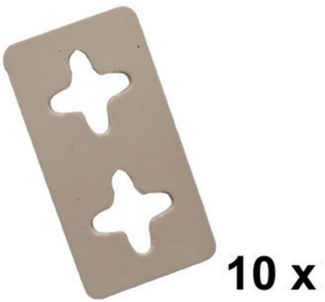 WESTMARK Entsteiner Abstreifplättchen, 10x, für KIRSCHOMAT (Nr. 4070) - #4072-225X-VE10, Westmark Abstreifplättchen, 10 Stück, für »KIRSCHOMAT« (Nr. 4070) - #4072-225X-VE10, (Ersatzteilset, Ersatzteilset), Ersatzteilset, Westmark, Kirschomat, Made in G...