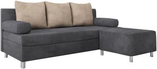 Schlafsofa Dover, Farbe: Alova 36 + Alova 07