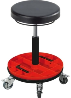 meychair Hocker 9055 A1S-TRT-PUA3 Rollen schwarz