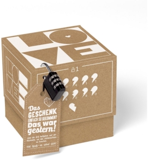 SURPRISA Geschenkbox Geschenke als Rätsel individuelle Geldgeschenke