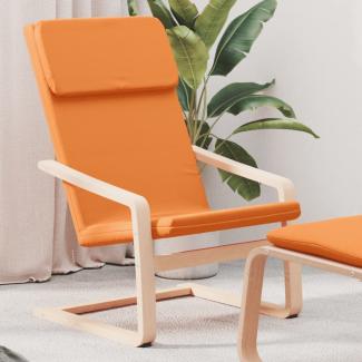 vidaXL Relaxsessel Dunkelgelb Stoff 351059