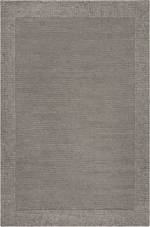 Kadima Design Exklusiver Wohnzimmerteppich "Calder", Wolle-Polyester-Mix, Farbe: Grau, 200x290 cm