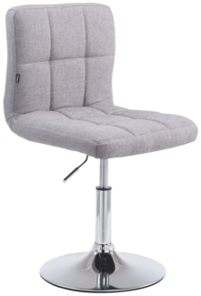CLP Palma Lounger V2 Stoff Lounger höhenverstellbar und drehbar, grau