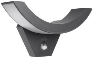 Maclean LED Außen-Wandleuchte MCE290, LED-Lampe mit Infrarot-Bewegungssensor