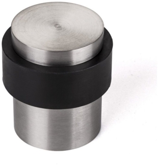 SO-TECH® Türstopper Thor Bodentürstopper Höhe 40 mm echt Edelstahl massiv (Spar-Set, 4 St), Durchmesser 30 / 36 mm, Edelstahl V2A gebürstet