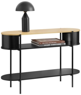 SoBuy Konsolentisch DE-FSB90, Flurtisch Sideboard schmal Beistelltisch Sofatisch Dekotisch, Flur