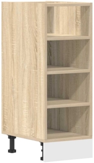 vidaXL Unterschrank Riga Sonoma-Eiche 30x44,5x81,5 cm Holzwerkstoff 854195