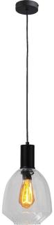 Pendelleuchte Porto 1-flammig Glas Transparent Ø20cm