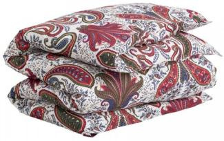 Gant Home Bettwäsche Key West Paisley Single Duvet Red (135x200cm) 851005402-610