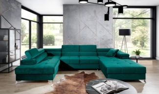 Wohnlandschaft mit Schlaffunktion Pardo – Das Statement-Stück für Design-Liebhaber