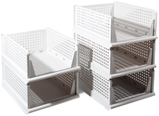 Zedelmaier Organizer Schrank-Organizer Kleiderschrank Schublade faltbare Aufbewahrungsbox (Set, 5 St)