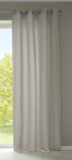 Gardinenbox Vorhang (1 St), Ösen, blickdicht, Microfaser, Schal Ösen »Berlin« Blickdicht Matt 20405N