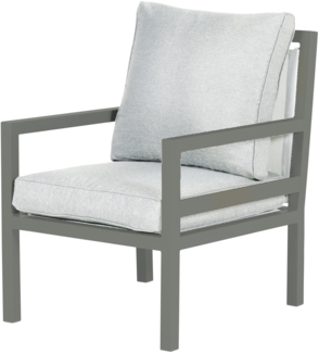 Garden Impressions BLAKES Loungesessel Dining Sessel mit Alu-Gestell - barista