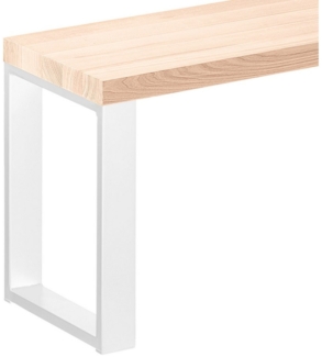 LAMO Manufaktur Sitzbank LSB Sitzbank (Komplett-Set, 3-Teilig), 40mm stake Massivholzplatte