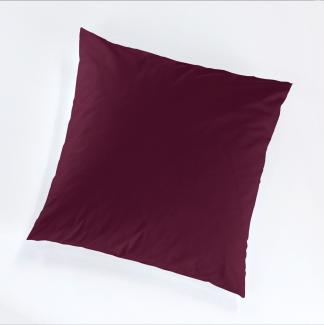 Vario Kissenbezug Jersey bordeaux, 40 x 40 cm