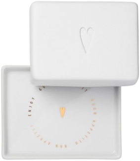 Räder P.e.t. 1/4 Butterdose Herz 10x6x8 cm