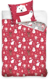Weihnachten Bettwäsche Weihnachtsbettwäsche NL225029 135x200 cm + 80x80 cm