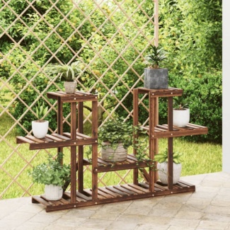 vidaXL Blumenständer 110x25x73 cm Massivholz Tanne 362853
