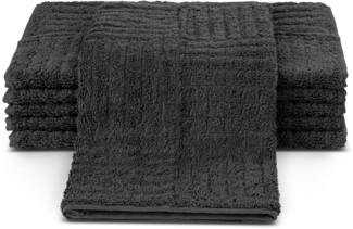 ROSS Gästehandtücher CARRE, Frottier (Packung, 6-St), 100% Baumwolle