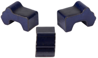 colourliving Blumentopfuntersetzer Füßchen für Blumenkübel 3er Set aus Ton, Blumentopf Füßchen glasiert, glasiert für ein elegantes Finish