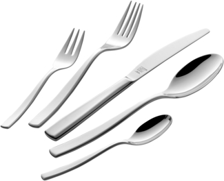 Besteck-Set Albany 60tlg, Edelstahl, Silber