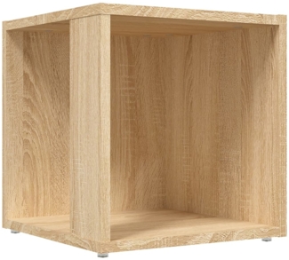 vidaXL Beistelltisch Sonoma-Eiche 33x33x34,5 cm Holzwerkstoff 809011