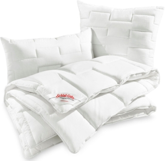 Schlaf-Gut Utah Baumwolle Microfaser Duo-Steppbett 155x220 cm