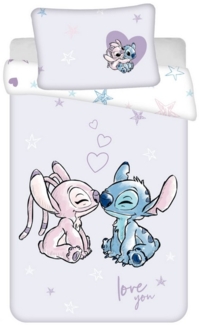 Lilo und Stitch "Purple" Baby Babybettwäsche 23BS365 100x135 cm + 40x60 cm