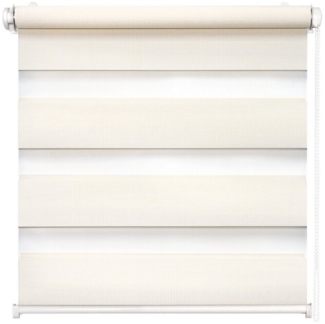 Doppelrollo Fensterrollo Duo-Rollo Klemmfix, Rikmani, Klemm- oder Schraubmontage, Moderne Optik, Klemm- oder Schraubmontage, Sicht- und Sonnenschutz
