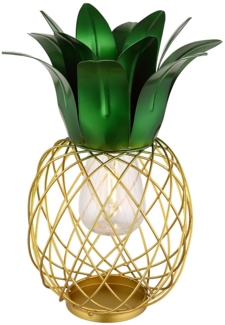 LED Solarleuchte, Deko, Ananas, IP44, H 28 cm