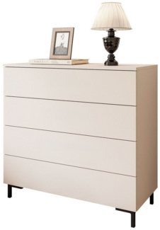 Lookway Kommode LINA KASCHMIR 4S mit LED Beleuchtung