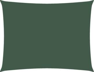 vidaXL Sonnensegel Oxford-Gewebe Rechteckig 2,5x3,5 m Dunkelgrün 135481