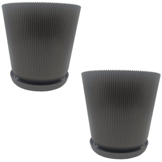 Blumentopf mit Untersetzer 2er Set 10051851_709