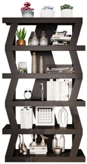 FUFU&GAGA Bücherregal Vitrine mit offenen Fächern, MDF