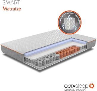 Komfortschaummatratze Octasleep Smart Matress, OCTAsleep, 18 cm hoch, Innovative Schaumfedern mit neuartigem Komforterlebnis