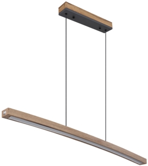 LED Hängeleuchte, Graphit, dimmbar, Höhenverstellbar