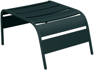 Vente-unique - Fußbank - Metall - Tannengrün - MIRMANDE von MYLIA