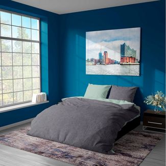 SETEX Wendebettwäsche Feinbiber, Biber, 3 teilig, mit Wendefunktion