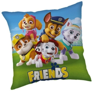 PAW PATROL Dekokissen Paw Patrol Friends Kissenbezug 40x40 cm – Dekokissenhülle