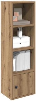 vidaXL Bücherregal Artisan-Eiche 31x24x102 cm Holzwerkstoff