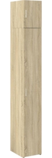 vidaXL Hochschrank Schmal Sonoma-Eiche 30x42,5x225 cm Holzwerkstoff 3281261