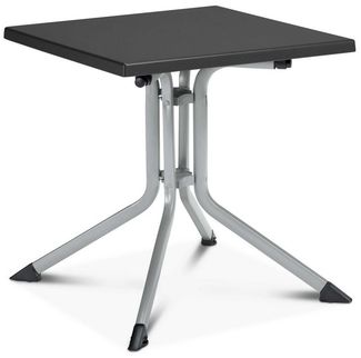 KETTLER Alu Klapptisch Gartentisch 80x80cm Kettalux silber / anthrazit