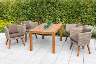 Imperia Set 5tlg, Ausziehtisch