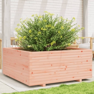vidaXL Pflanzkübel 110x110x49,5 cm Massivholz Douglasie 3282547