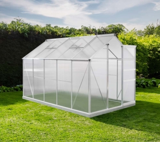 Westmann Aluminium Gewächshaus Flora 610 | Silber