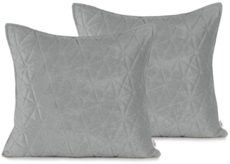 AmeliaHome Kissenbezug Kissen Kissenbezug mehre Größen 2er Set Wohnzimmer Dekokissen, (2 Stück), Vorderseite Samt