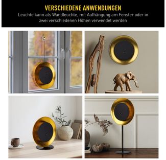 Näve SOLAN Solar-/Tisch-/Hängeleuchte Wandleuchte modernes Gartenlicht