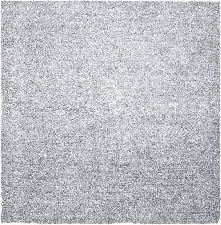 Teppich grau meliert 200x200 cm Shaggy DEMRE